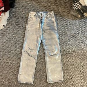 Agolde silver jeans